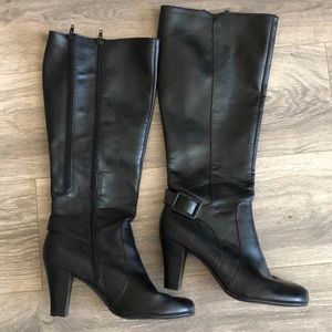 Black Leather Boots
